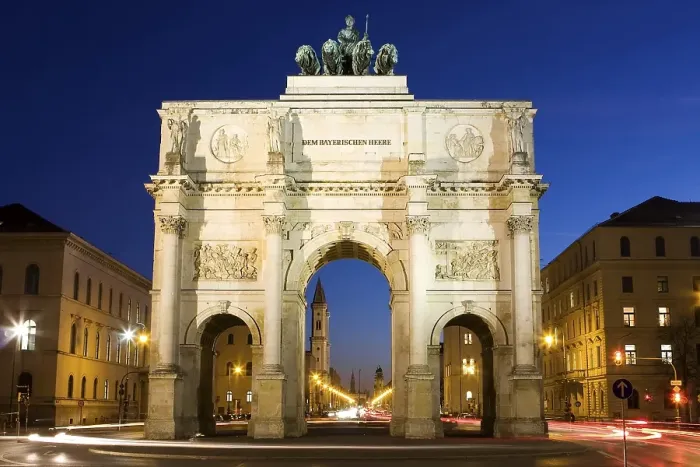 Framed Print : Siegestor (Victory Gate), Munich
