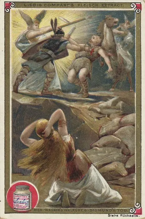 Framed Print : Sigmund's Death, The Valkyrie