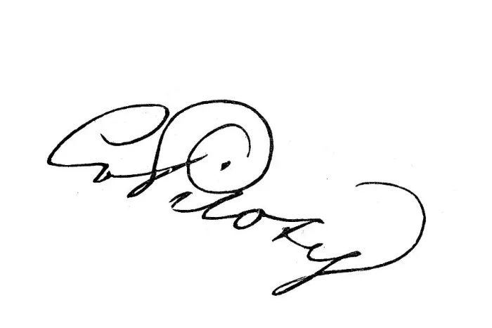 Framed Print : Signature, handwriting of Karl Piloth Framed Print : Signature, handwriting of Karl Piloth