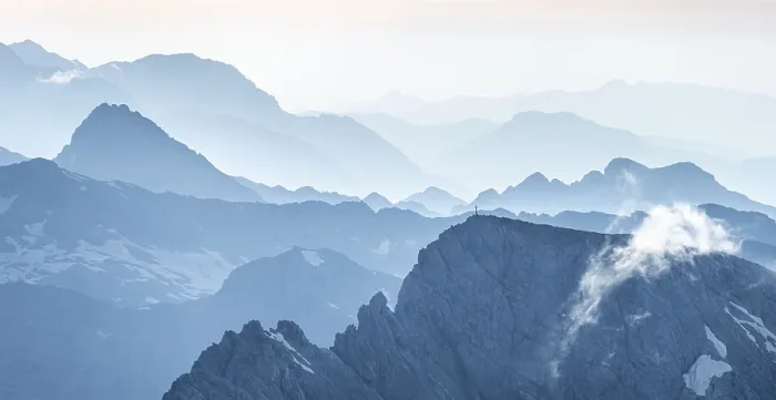 Framed Print : Silhouettes, Dramatic Mountain Landscape Framed Print : Silhouettes, Dramatic Mountain Landscape