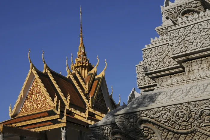 Framed Print : Silver Pagoda, Phnom Penh, Cambodia, Asia