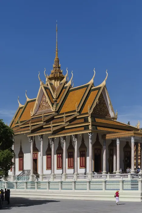 Framed Print : Silver Pagoda, Wat Preah Keo Morakot Framed Print : Silver Pagoda, Wat Preah Keo Morakot
