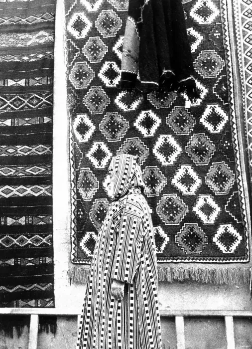 Framed Print : Similarity of carpet and clothes