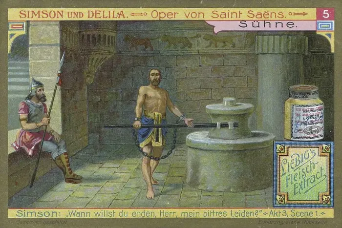 Framed Print : Simson and Delila, opera by Saint Saens