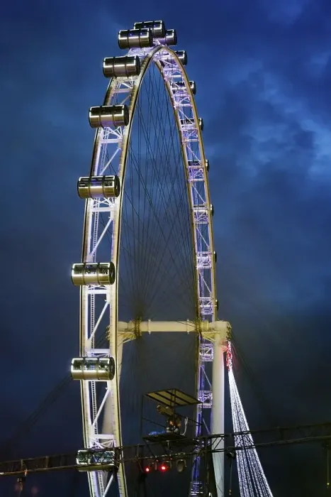 Framed Print : Singapore Flyer Ferris Wheel in Singapore Framed Print : Singapore Flyer Ferris Wheel in Singapore