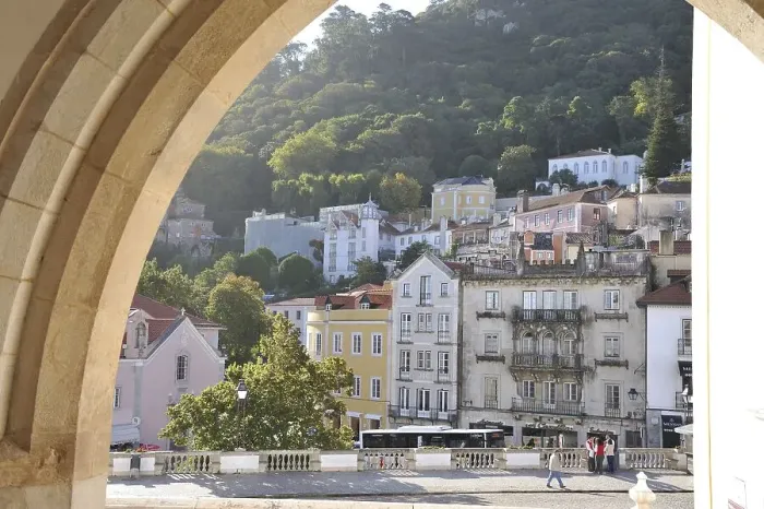 Framed Print : Sintra view, portugal