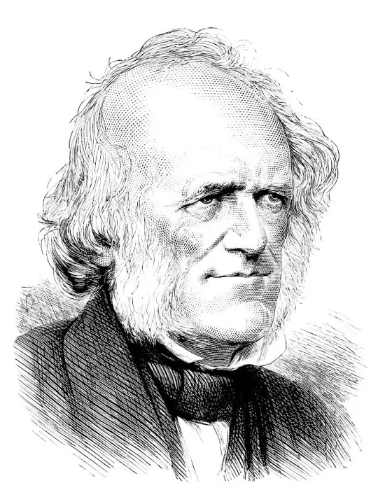 Framed Print : Sir Charles Lyell, 1st Baronet