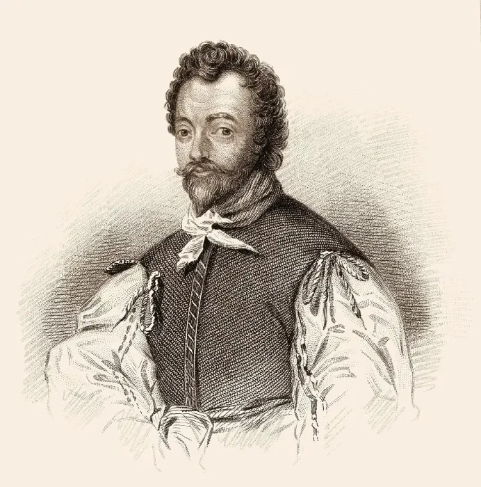 Framed Print : Sir Francis Drake, ca. 1540-1596