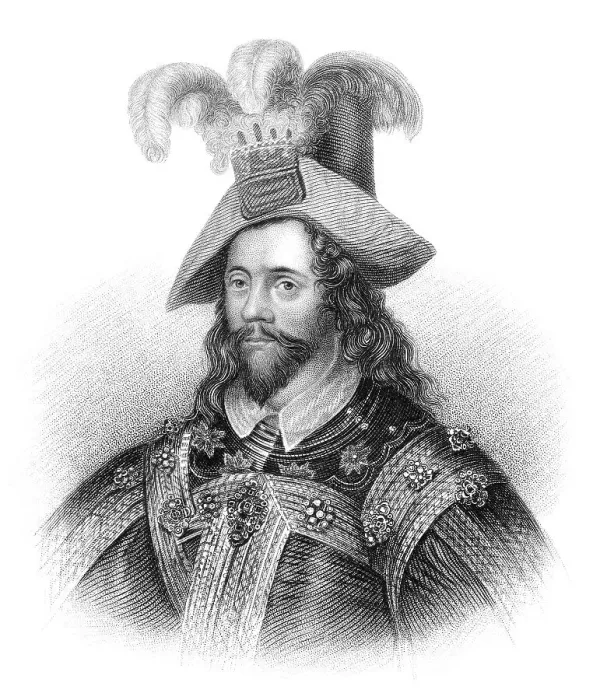 Framed Print : Sir George Clifford, 3. Earl of Cumberland