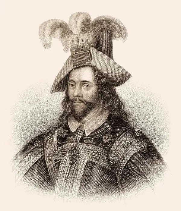 Framed Print : Sir George Clifford, 3. Earl of Cumberland