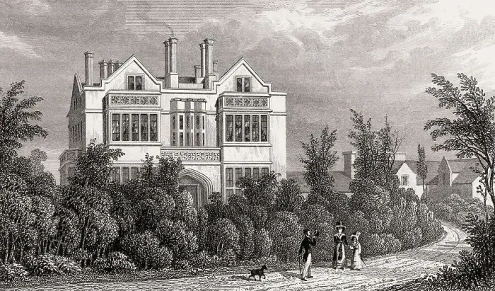 Framed Print : Sir H. Taylor's Villa, Regent's Park