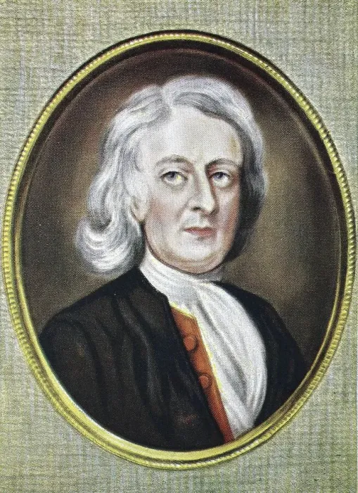 Framed Print : Sir Isaac Newton, 25 December 1642