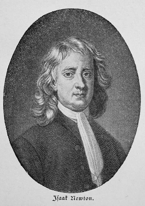 Framed Print : Sir Isaac Newton, 4 January 1643