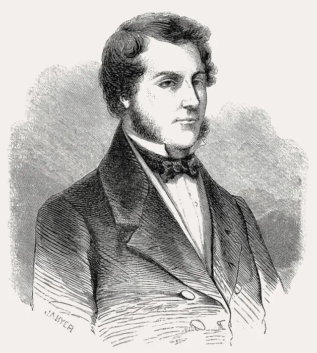 Framed Print : Sir James Brooke, Rajah of Sarawak