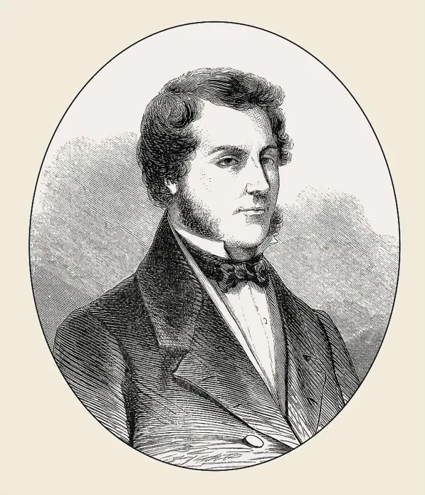 Framed Print : Sir James Brooke, Rajah of Sarawak