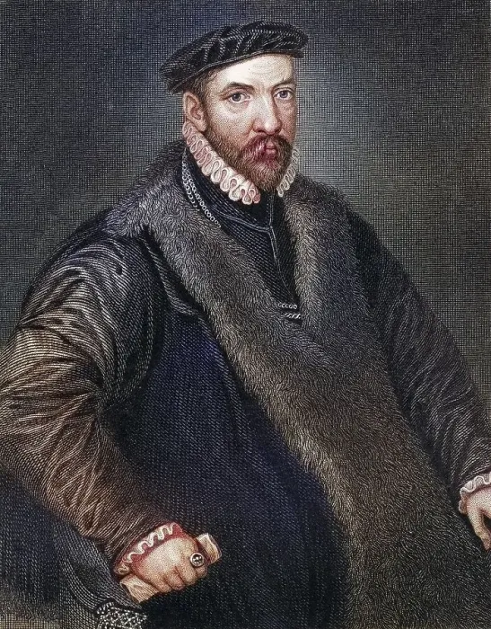 Framed Print : Sir Nicholas Bacon 1510-1579, English politician