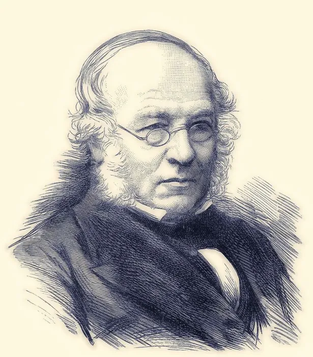 Framed Print : Sir Rowland Hill, 1795-1879, English teacher