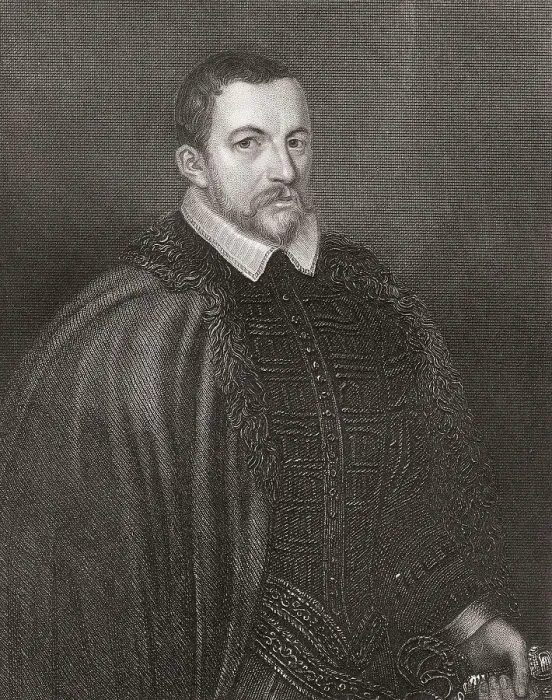 Framed Print : Sir Thomas Bodley, 1545-1613, an English diplomat and scholar