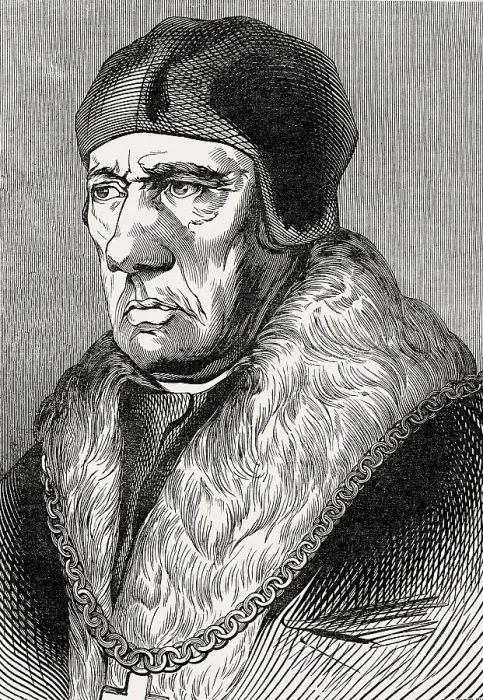 Framed Print : Sir Thomas More, Thomas Morus or More