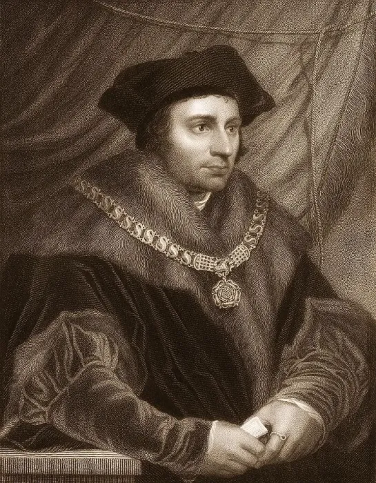 Framed Print : Sir Thomas More, Thomas Morus or More