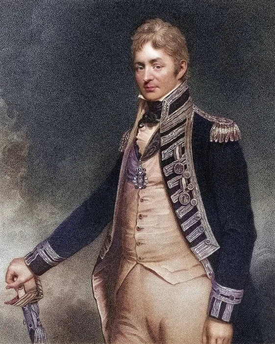 Framed Print : Sir Thomas Troubridge 1st Baronet c1758 to 1807 English admiral