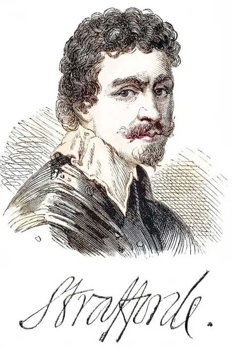 Framed Print : Sir Thomas Wentworth, 1st Earl of Strafford