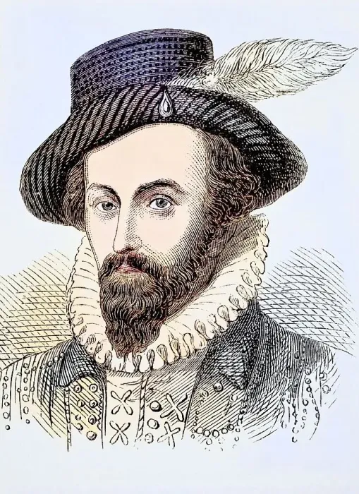 Framed Print : Sir Walter Raleigh, ca. 1554 to 1618