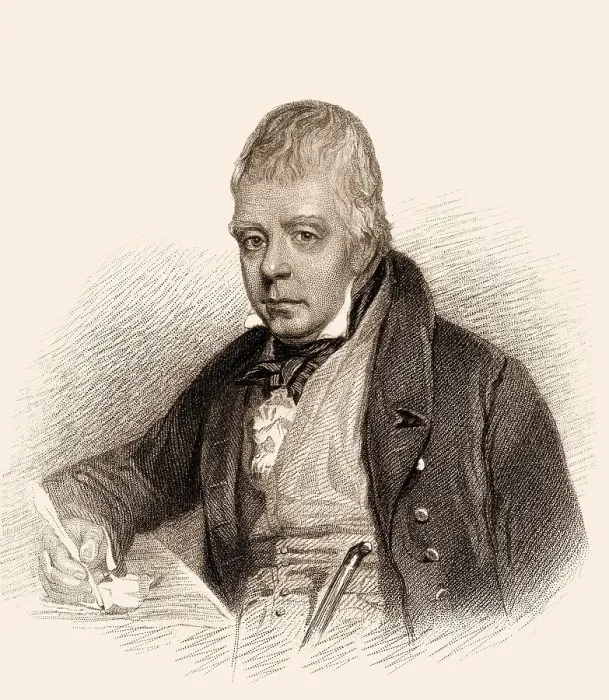 Framed Print : Sir Walter Scott, 1. Baronet, 1771-1832