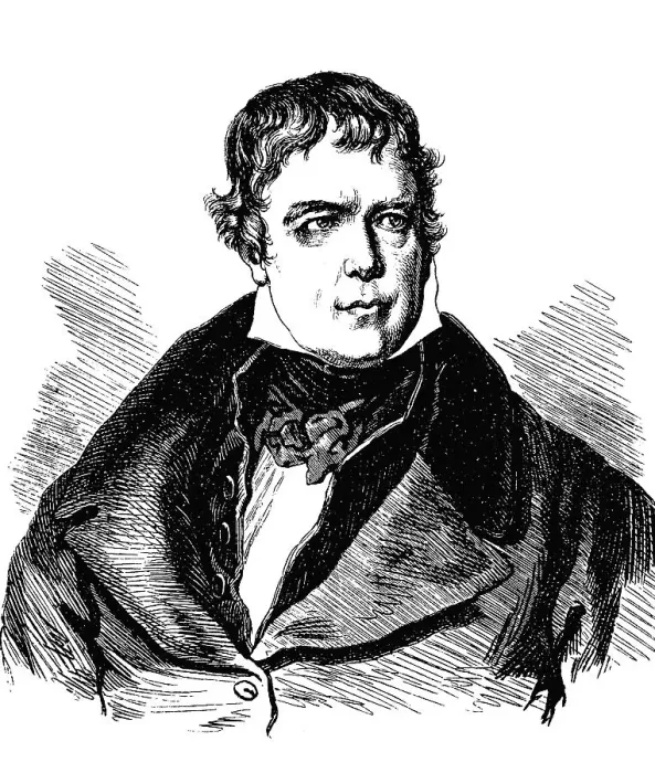 Framed Print : Sir Walter Scott, 1st Baronet of Abbotsford