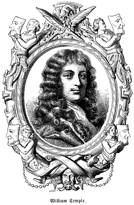 Framed Print : Sir William Temple 1st Baronet (1628 -1699) England