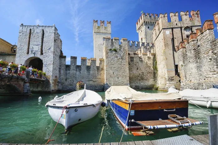 Framed Print : Sirmione, province of Brescia, Lombardy