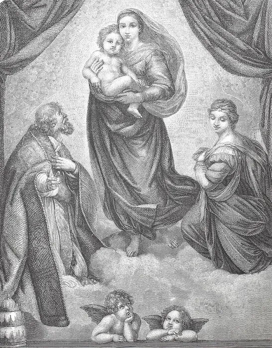 Framed Print : The Sistine Madonna, also known as Madonna di San Sisto Framed Print : The Sistine Madonna, also known as Madonna di San Sisto