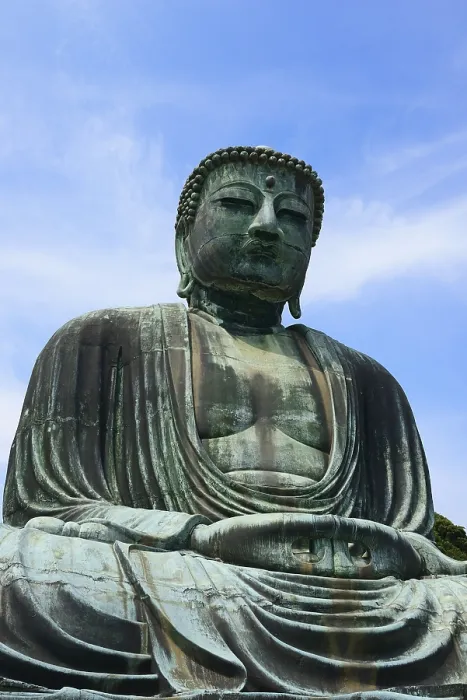 Framed Print : Sitting Buddha Amida Nyorai, Buddhist Temple KOtoku-in Framed Print : Sitting Buddha Amida Nyorai, Buddhist Temple KOtoku-in