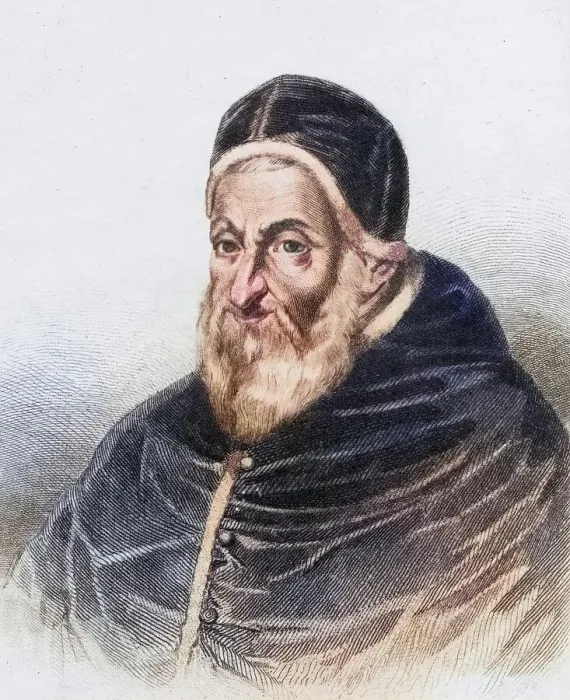 Framed Print : Sixtus V, born Felice Peretti Montalto