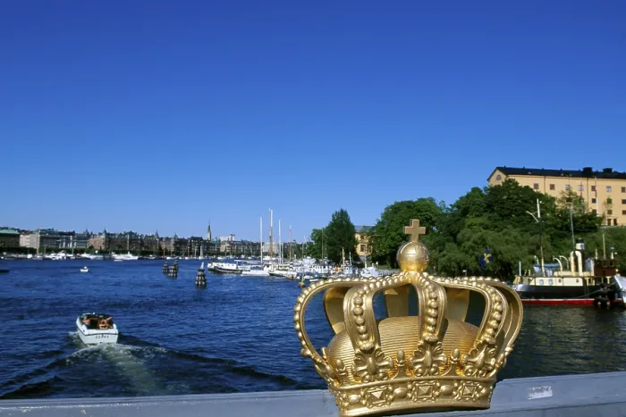 Framed Print : Skeppsholmen Bridge, Stockholm, Sweden