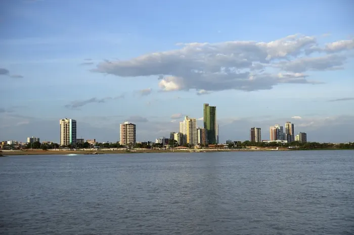 Framed Print : Skyline of Petrolina and Rio Sao Francisco