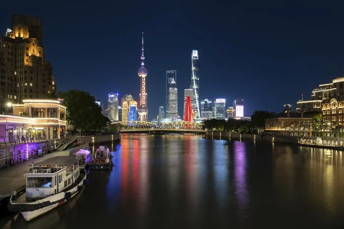 Framed Print : Skyline, skyscraper, Pearl Tower