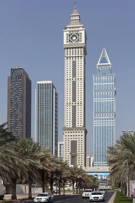 Framed Print : Skyscrapers built in differing architectural styles Framed Print : Skyscrapers built in differing architectural styles