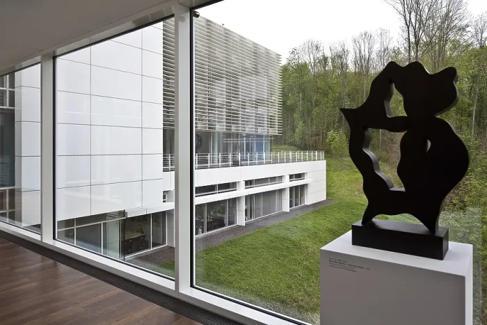 Framed Print : Slope side, northern part, on the right bronze sculpture NOCH OHNE NAME
