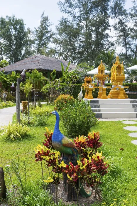 Framed Print : Small Buddhist temple, decorated Framed Print : Small Buddhist temple, decorated