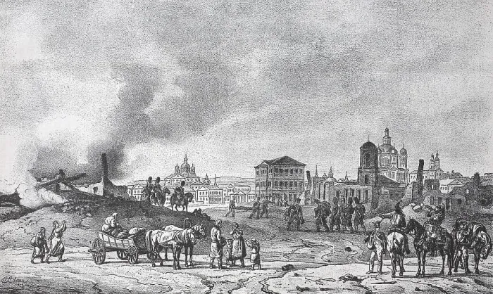 Framed Print : Smolensk, Russia, on 18 August 1812 Framed Print : Smolensk, Russia, on 18 August 1812