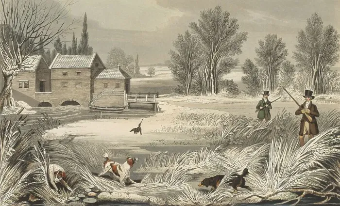 Framed Print : Snipe hunt, 1822, England, Historical