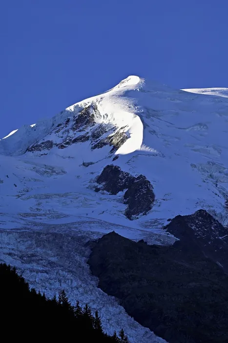 Framed Print : Snow-capped Dome du Gouter