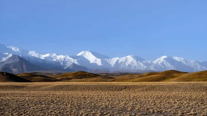 Framed Print : Snow-capped mountains, Pamir Mountains Framed Print : Snow-capped mountains, Pamir Mountains