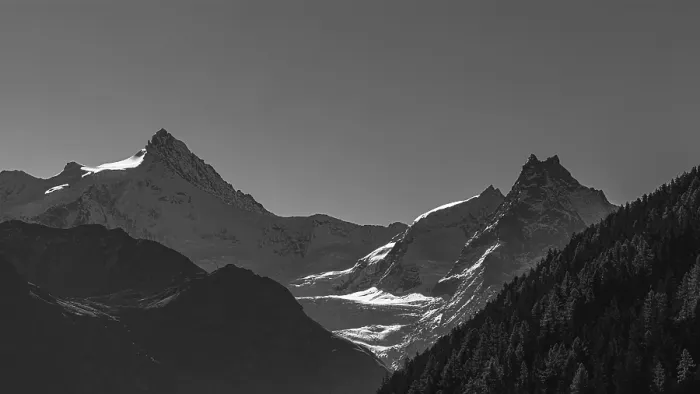 Framed Print : The snow-capped peaks of the Zinalrothorn and Besso mountains Framed Print : The snow-capped peaks of the Zinalrothorn and Besso mountains