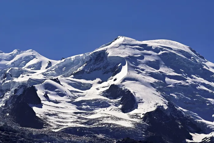 Framed Print : Snow-covered Dome du Gouter