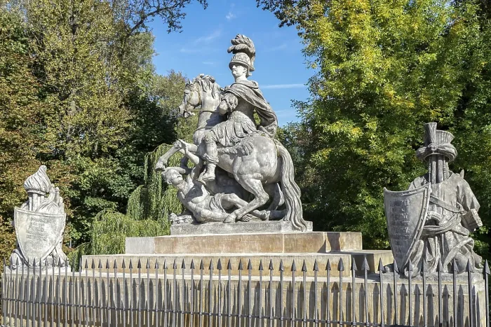 Framed Print : Sobieski Monument by Franciszek Pinck in Warsaw Framed Print : Sobieski Monument by Franciszek Pinck in Warsaw