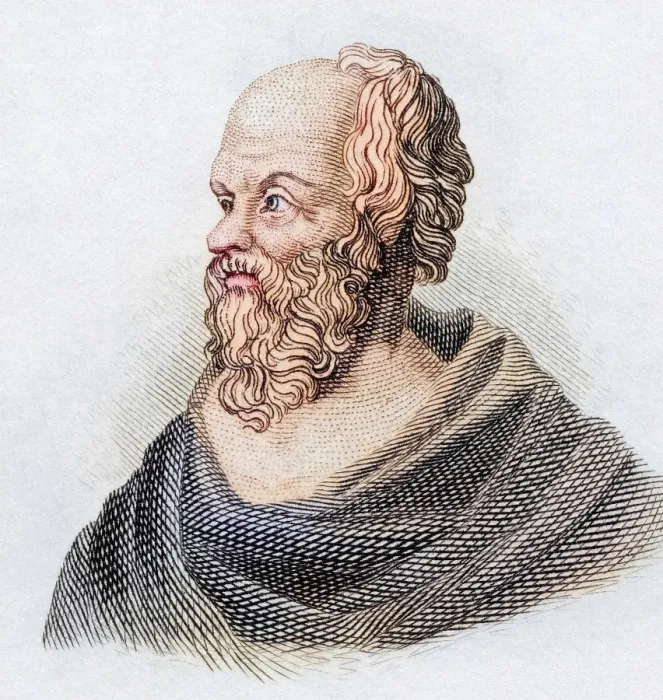 Framed Print : Socrates (born 469 BC in Alopeke)