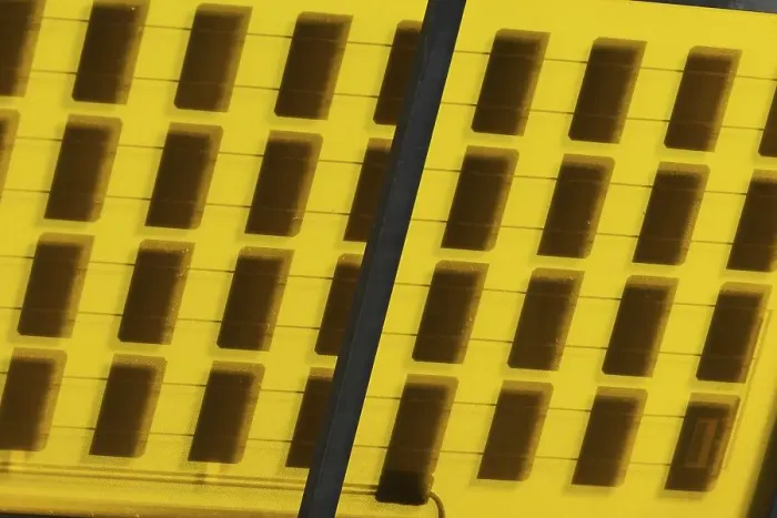 Framed Print : Solar cell on the solar tree in Ulm's Solar City residential district