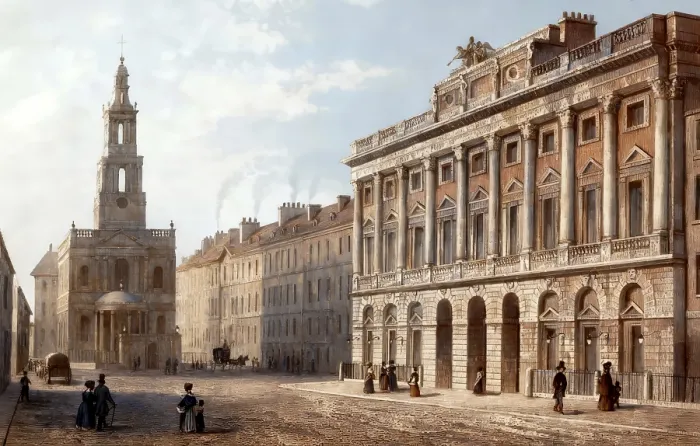 Framed Print : Somerset House, London, England, 18th century